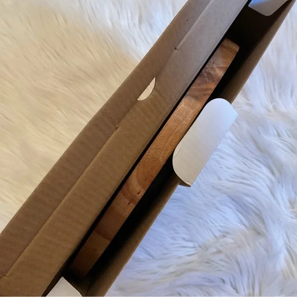 Caravan Acacia Lazy Susan - New in Box - Picture 6 of 6